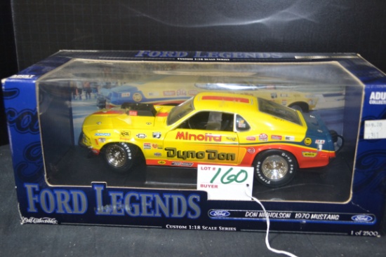 Ertl Ford Legends Commemorative Series #2 1970 Mustang; 1/18 Scale; NIB