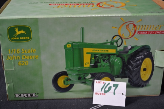 Ertl 2002 Summer Farm Toys Show John Deere 620; 1/16 Scale; NIB