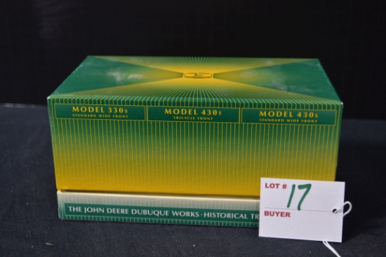 Set of John Deere Historical Tractors; 1/64 Scale; NIB