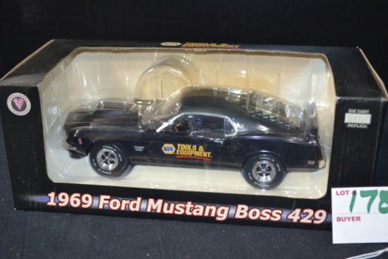 Crown Premiums NAPA Tools & Equipment '69 Ford Mustang Boss 429; 1/24 Scale; NIB