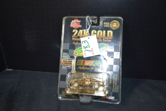 NASCAR Precious Metal Series 24K Gold-Plated No. 97 John Deere; 1/64 Scale; NIB