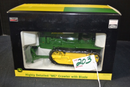 SpecCast Highly Detailed "MC" John Deere Crawler w/Blade; 1/16 Scale; NIB