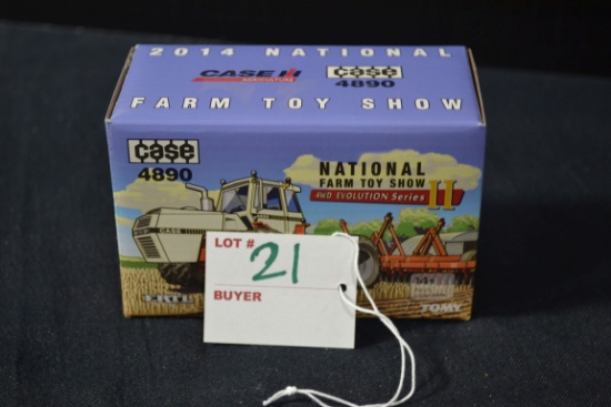 Ertl Toy Farmer 2014 National Farm Toy Show Case 4890 4WD Evolution Series 2; 1/64 Scale; NIB