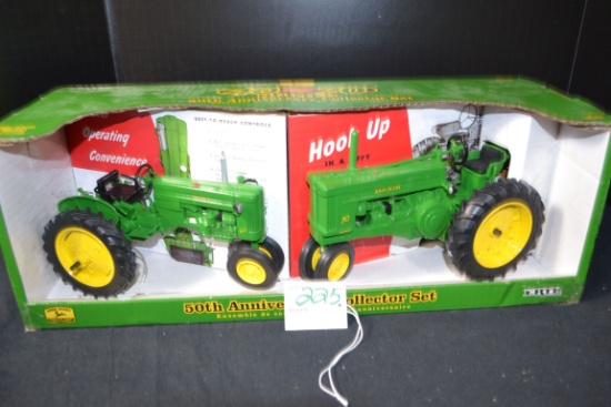 Ertl 50th Anniversary Collector's Set John Deere Models 40 and 70; 1/16 Scale; NIB