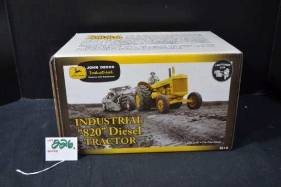 Ertl Two-Cylinder Club John Deere Industrial 820 Diesel Tractor; 1/16 Scale; NIB