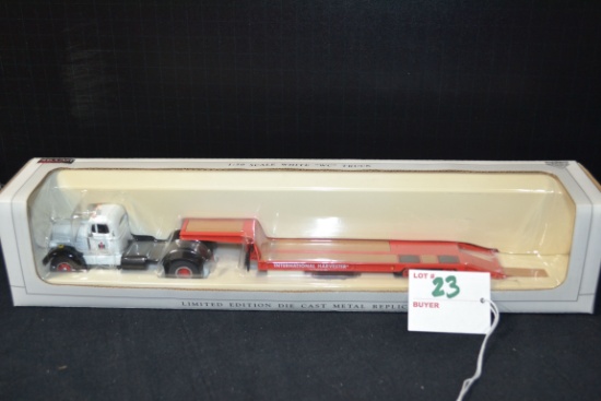 SpecCast White "WC Truck Limited Edition Die-Cast Replica" International Brand; 1/50 Scale
