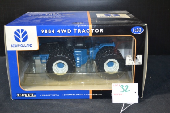 Ertl RC2 New Holland 9884 4WD Tractor; 1/32 Scale; NIB