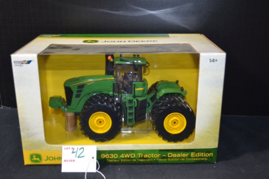 Ertl John Deere 9630 4 WD Tractor Dealer Edition; 1/32 Scale; NIB