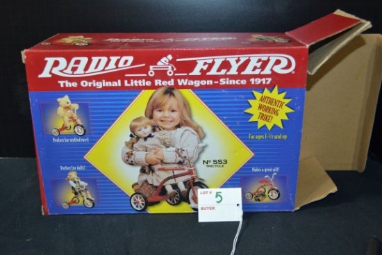 Radio Flyer No. 553 Tricycle Toy; NIB