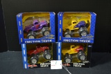 Group of 4 Friction Trucks by Road & Track and Maisto