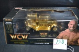 World Championship Wrestling Limited Edition 24K Gold Nitro Street Rod; 1/24 Scale; NIB