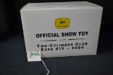 Ertl Two-Cylinder Club Expo XIV 2004 John Deere Model 830 Rice Special Tractor Official Show Toy; NI