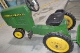 Ertl John Deere Pedal Tractor Stock No. 520; Rubber Wheels; Played With