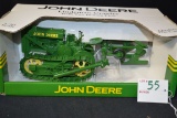 SpecCast John Deere Lindeman Crawler w/Two-Bottom Plow; 1/16 Scale; NIB