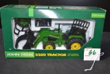 Ertl John Deere 3350 Tractor w/Endloader and Attachments; 1/32 Scale