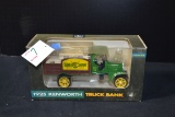 Ertl 1925 Kenworth John Deere Bank; 1/30 Scale; NIB