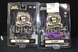 Pair of Muscle Machine 5th Year Anniversary Cars including '67 Nova and '66 GTO; 1/64 Scale