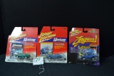 Group of 3 Johnny Lightning Collectibles by Playing Mantis; 1/64 Scale