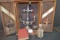 Vintage Catholic Communion/Last Rites Box? In Oak Travel Case