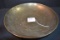 Vintage Brass Shallow Serving Dish; 12