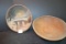 Pair of Vintage Wooden Bowls; One has been painted.