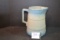 Vintage Blue Glazed Crock Water Pitcher; No. 507