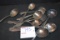 Group of Silverplate Soup Spoons