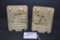 Vintage Handcarved Soapstone Bookends; 4