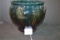 Vintage Unmarked Roseville Jardinière Pot; Does have small crack.