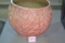 Vintage Unmarked Weller Pink Marvo Planter