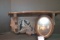 Vintage Handcarved Oak w/Kewpie Picture