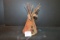 Vintage Souvenir Leather Teepee w/Baby by Qualla Reservations Cherokee, NC