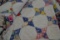 Vintage Twin-Sized 4-Point Star Quilt