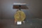 Vintage Brass Front Kitchen Scale; Rust on Bottom