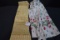 Pair of Vintage Yellow and Christmas Aprons