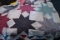 Vintage Full Sized? 8-Point Star Quilt Top; Top Only