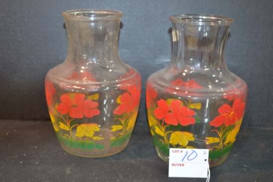 Pair of Vintage Swig Swag Juice Canisters; No Lids