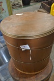 Vintage Half-Barrel w/Lid