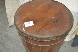 Vintage Half-Barrel w/Lid