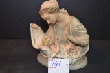 Vintage Porcelain Interco Mother and Child Figurine; Made in Italy; 7