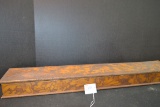 Vintage Handcarved and Burnt Wood Pyrography 