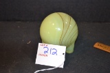 Vintage Uranium Slag Glass Table Cigar/Cigarette Lighter
