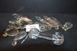 Group of Crystals and 1 Crystal Knife Rest