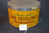 Vintage Mueller-Keller's Marshmallow Tin