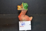 Vintage Chalk Carnival Duck