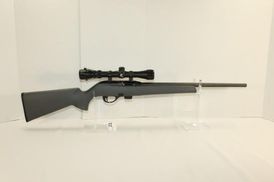 Remington Model 597 .22 LR Only Cal. Semi-Auto Magazine-Fed Rifle w/Remington 3x9x40 Scope; SN B2699