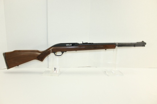 Marlin Model 60 .22LR Cal. Semi-Auto Tube-Fed Rifle w/Checkered Walnut Stock; SN MM40652I
