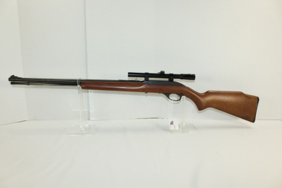 Marlin/Glenfield Model 60 .22LR Cal. Semi-Auto Tube-Fed Rifle w/Tasco 4x15 Scope; SN 18389176