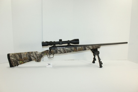 Savage Axis .243 Win. Cal. Bolt Action Rifle w/Removable Magazine, Bipod, and Next Camouflage Stock