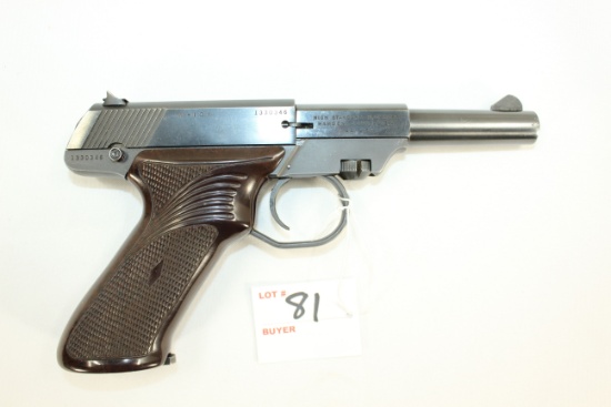 Hi-Standard Duramatic M-101 .22LR Cal. Semi-Auto Pistol w/4-1/2" BBL and Bakelite Grips; SN 1330346;